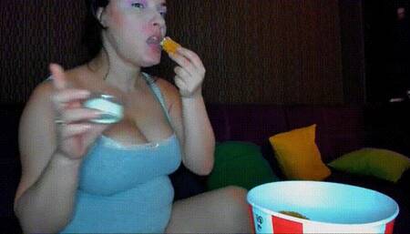 Quick "finger lickin' good" snack