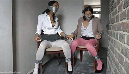 Clover & Courtney in: Bunker-Busting Undercover Cop Duo Lured & Ruthlessly Indisposed Deep Within the Old Combat Range! (HD)