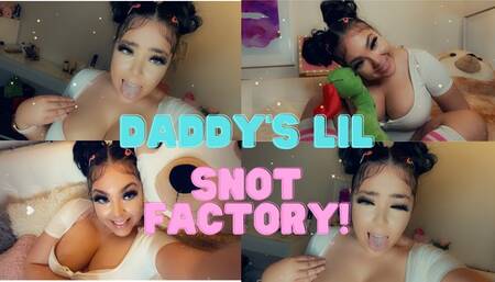 Step-Daddy's Lil Snot Factory! ABDL Sneezefest Noseblowing Stuffies Playroom Fun!