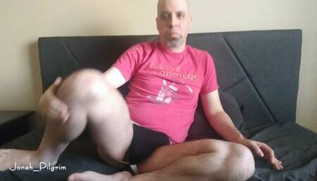 Playful Jockstrap Teasing