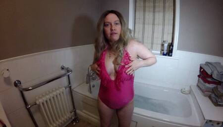 Swimsuit in the bath