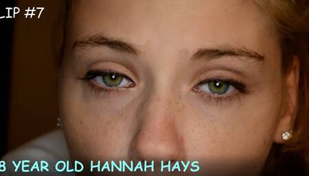 Eighteen year old High School girl Hannah Hays POV with dirty old man clip 7 of 8