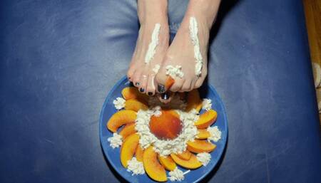 Peaches and Cream Feet