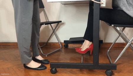NEW JOB INTERVIEW FOOTSIE - MP4 HD