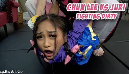 Chun Li VS Juri: Fighting Dirty!