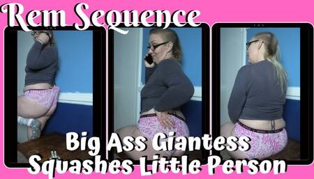 Big Ass Giantess Squashes Little Person WMV
