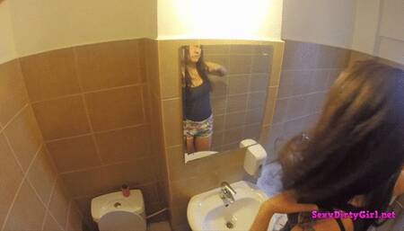 Doggystyle fucking in the bathroom