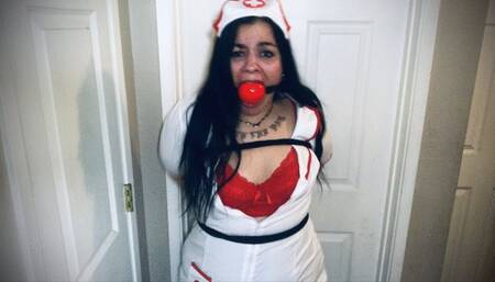 Captive naughty nurse