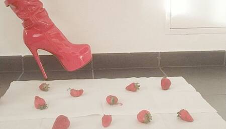 Destroy strawberries