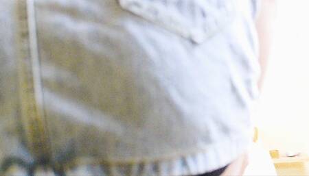 Ass worship, fingering and butt plug