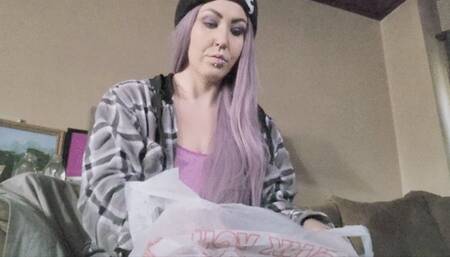 Girlfriend Eats and Burps