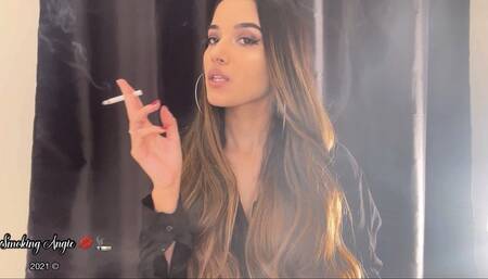 Smoke from my lips! Smoking encouragement!