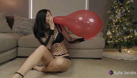 Two Huge 11 inch Balloon B2Ps - Kylie Jacobs - WMV 1080p HD