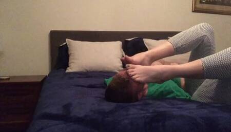 Sexy Ass Foot Smothering and Facesitting