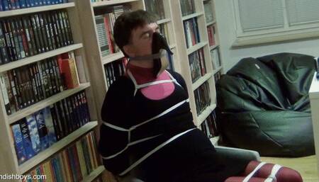 CROSSDRESSER HOME INVASION BONDAGE