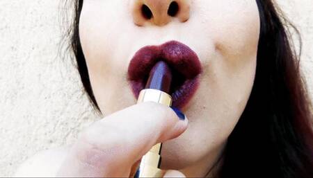 My lipstick mark