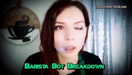 Barista Bot Breakdown - Program Installation Overloads Ludella’s System & Causes Her to Freeze & Malfunction Repeatedly - HD MP4 1080p