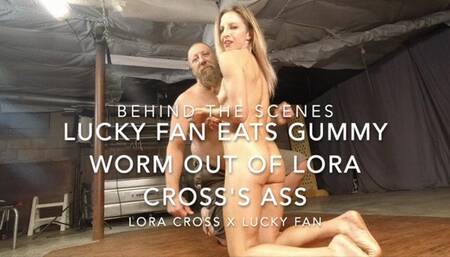 BTS Fan Eats Gummyworm Out of Lora’s Ass