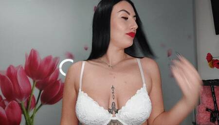 Mesmerizing boobs in 5 bras 1- 4K