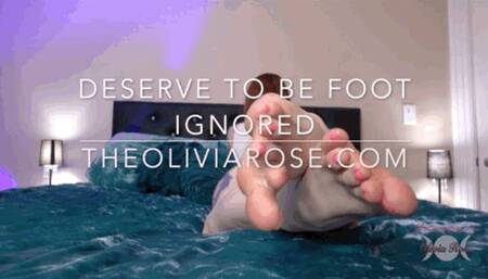 Deserve To Be Foot Ignored (MP4 1080p)