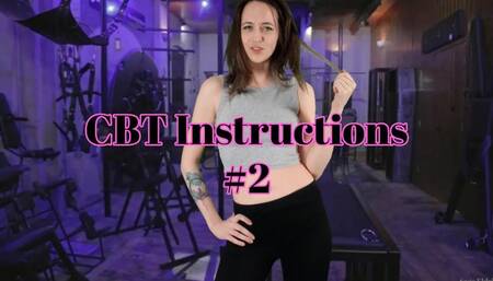 CBT Instructions 2