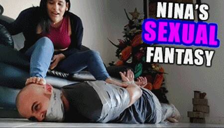 Nina & Hector in: Inventing A Sexual Bondage Fantasy To Bind, Gag And Lecture Her Cheating Boyfriend! (mp4)