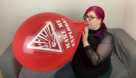 Make me explode! Blow to Pop