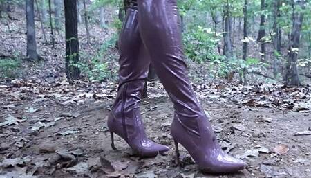 Muddy Boots in the Woods Bootlicker POV
