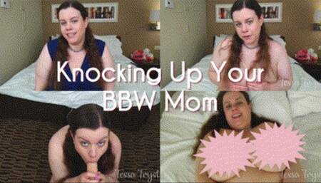 Knocking Up Your BBW Step-Mom