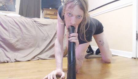 Ridding a huge toy until I can't take anymore!