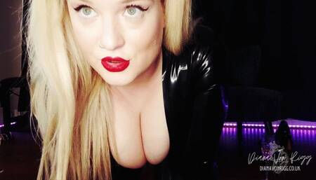 Hot Sweaty Latex Tease POV