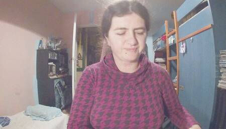 A little red eyes, blowing nose is very nice