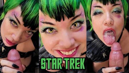 REAL DICK BLOWJOB! STAR TREK COSPLAY - hd mp4