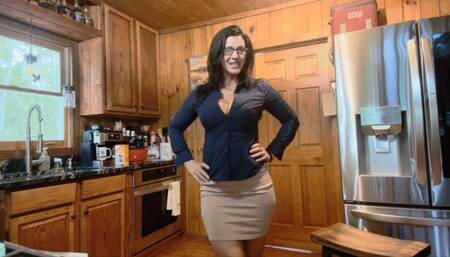 cooking show gets wet n messy