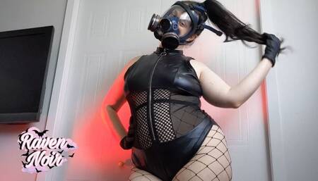 Gas Mask Mistress Dominates You POV