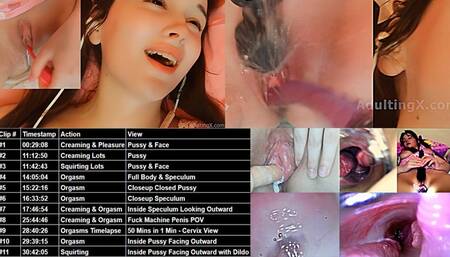 Cream Squirt Orgasm Compilation