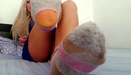 Worn Wool Socks