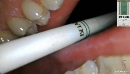 BELAIR 100s lights menthol inside