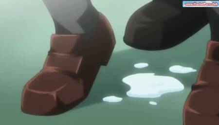 Guy Fucks A Big Tits Girl In A Train Hentai