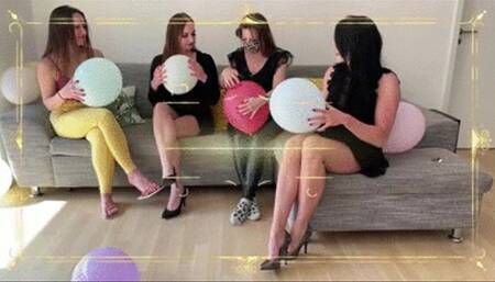 Offenbacher Mean Chicks - Luftballon Party - GERMAN