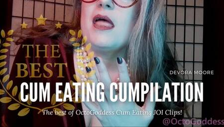 Cum Eating Instructions JOI Cumpilation Best of Devora Moore