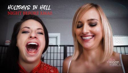 Kate & Indica - Holidays in hell - Night Before Xmas - HD 1080p MP4