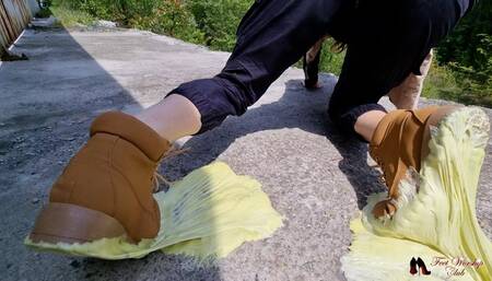 Stuck on a construction site