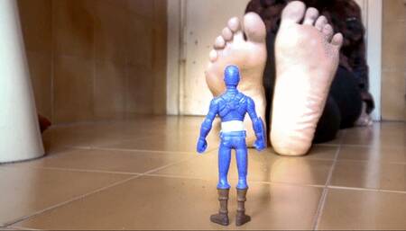 You become a giantess’s favorite toy