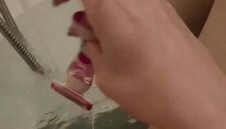 Me Shaving my Pussy Fotze Rasieren