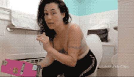 Pad And Tampon Haul - My Heavy Menstrual Flow + Orgasming On My Big Winged Pad