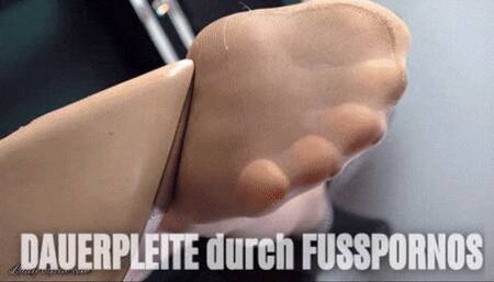 Dauerpleite durch Fußpornos