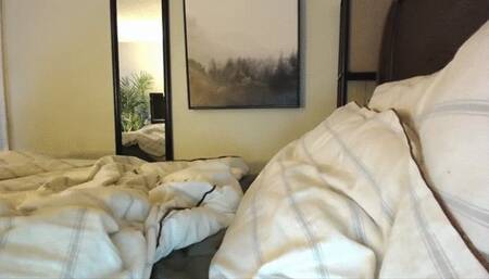 David your wife is completely out on the couch