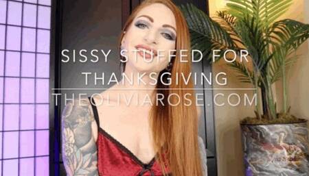 Sissy Stuffed For Thanksgiving (4K)