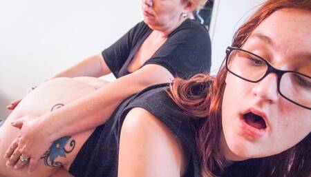 Spanked On Saturday by Hand, Paddle and Razor Strop (mov)